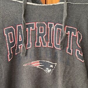 NFL Patriots Gray Hoodie
